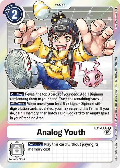 Analog Youth, Classic Collection EX1-066 R