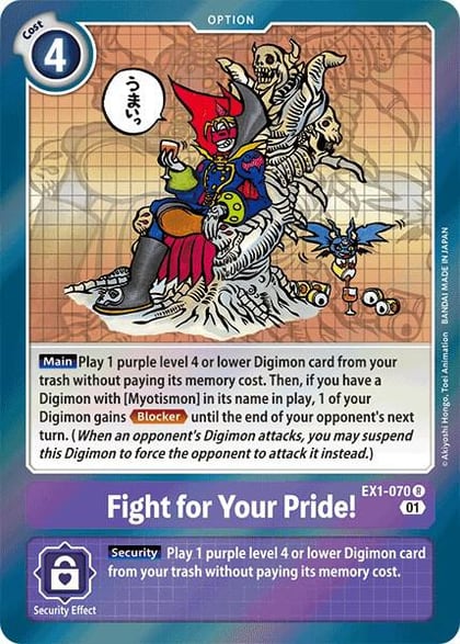 Fight for Your Pride!, Classic Collection EX1-070 R