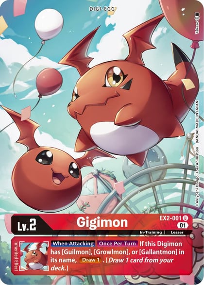 Gigimon (Alternate Art), Digital Hazard EX2-001 U