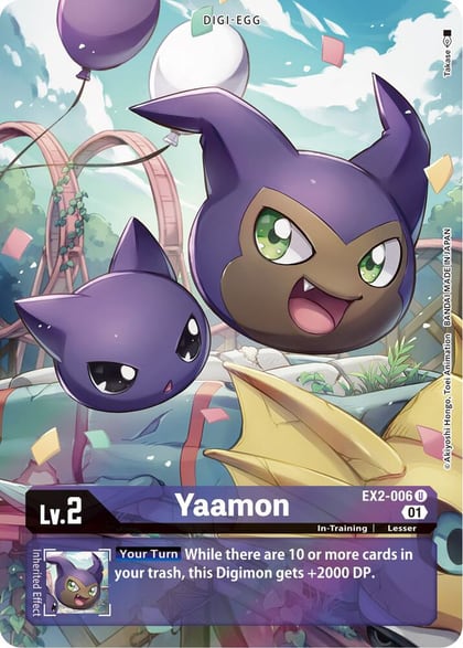 Yaamon (Alternate Art), Digital Hazard EX2-006 U