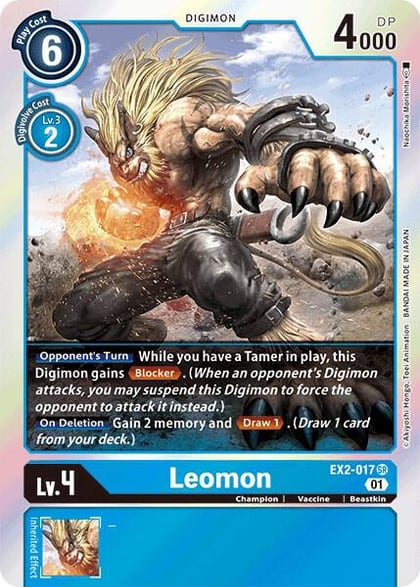 Leomon, Digital Hazard EX2-017 SR