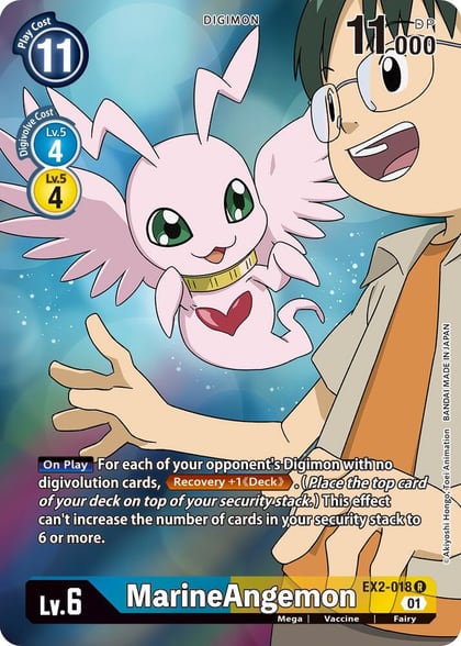 MarineAngemon (Alternate Art), Digital Hazard EX2-018 R