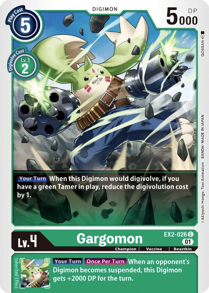 Gargomon, Digital Hazard EX2-026 C
