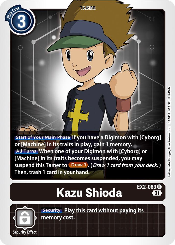 Kazu Shioda, Digital Hazard EX2-063 U