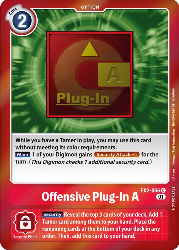Offensive Plug-In A (Event Pack 4), Digital Hazard EX2-066 C