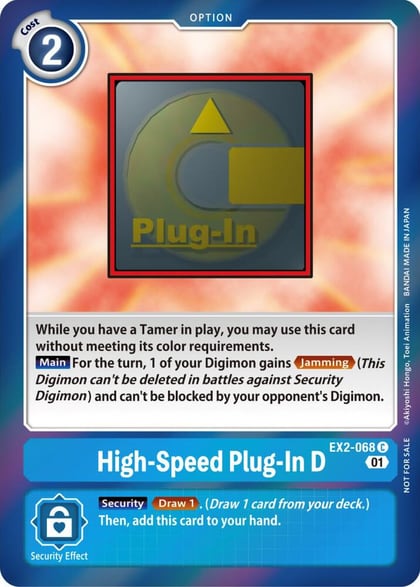 High-Speed Plug-In D (Event Pack 4), Digital Hazard EX2-068 C