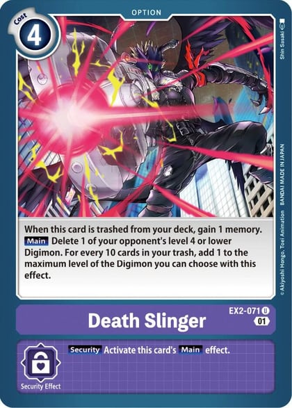 Death Slinger, Digital Hazard EX2-071 U
