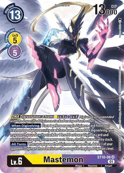 Mastemon (Alternate Art), Digital Hazard ST10-06 SR