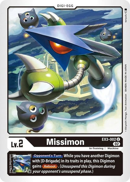 Missimon, Draconic Roar EX3-002 U