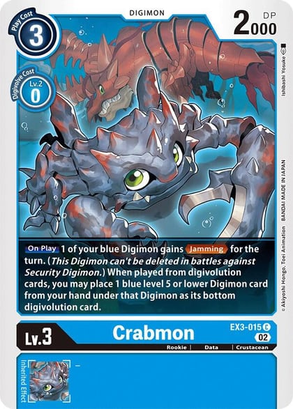 Crabmon, Draconic Roar EX3-015 C
