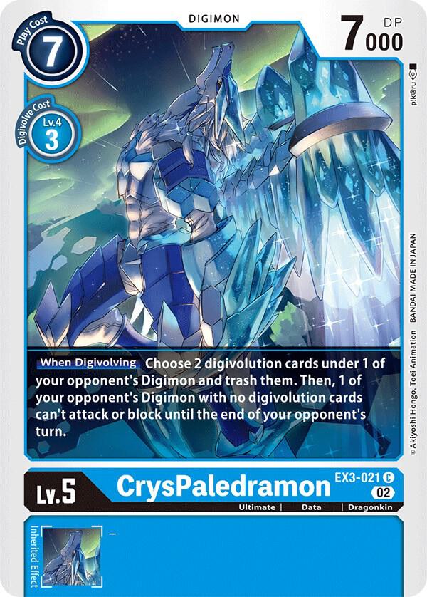 CrysPaledramon, Draconic Roar EX3-021 C