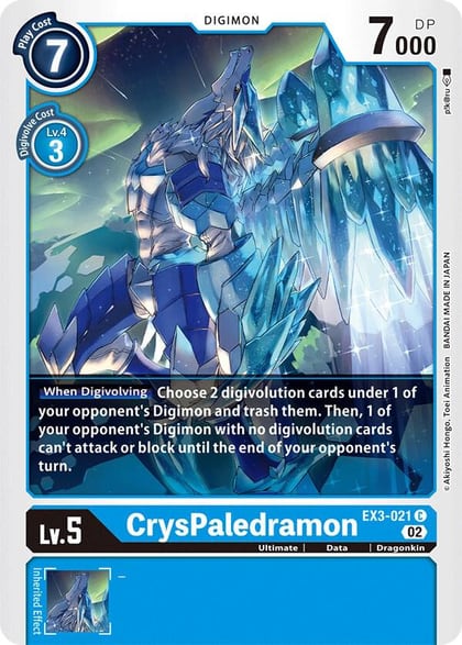 CrysPaledramon, Draconic Roar EX3-021 C