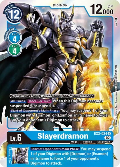 Slayerdramon, Draconic Roar EX3-024 R