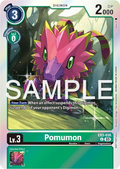 Pomumon (Official Tournament Pack Vol.12), Draconic Roar EX3-038 U