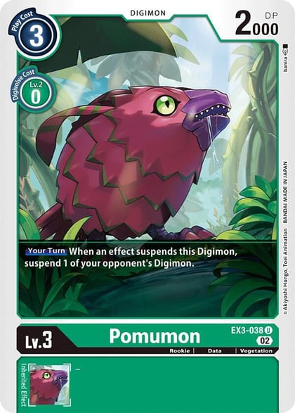 Pomumon, Draconic Roar EX3-038 U
