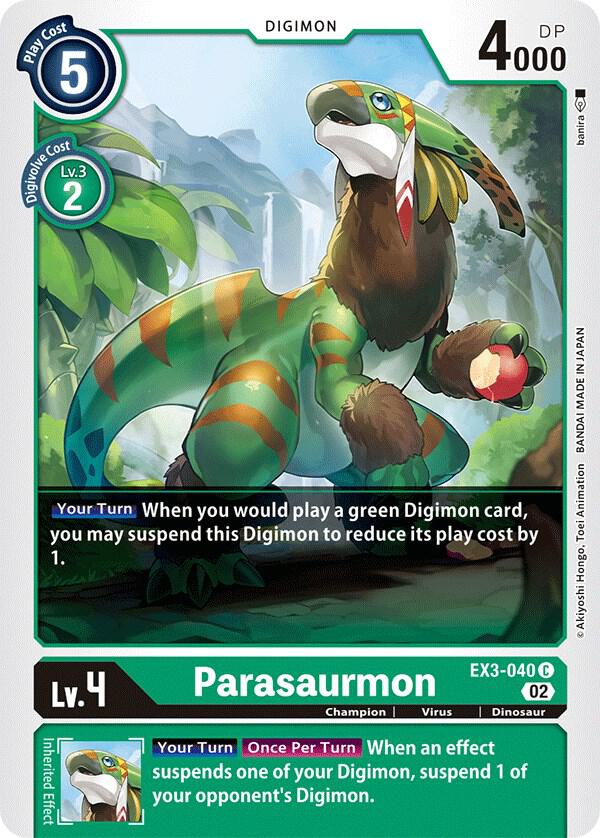 Parasaurmon, Draconic Roar EX3-040 C