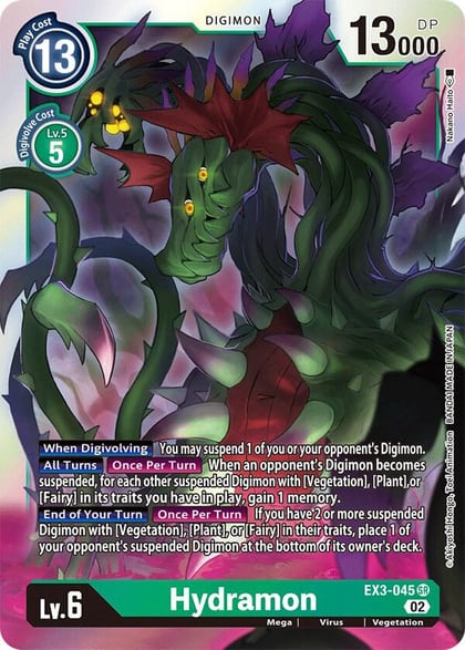 Hydramon, Draconic Roar EX3-045 SR