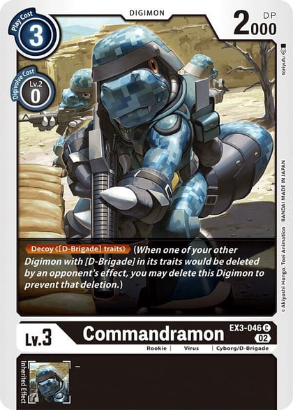 Commandramon, Draconic Roar EX3-046 C