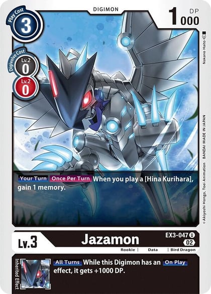 Jazamon, Draconic Roar EX3-047 U