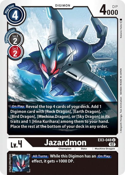 Jazardmon, Draconic Roar EX3-048 U