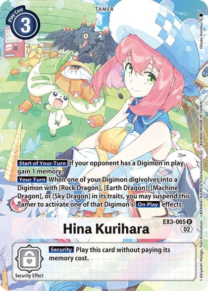 Hina Kurihara (Alternate Art), Draconic Roar EX3-065 R