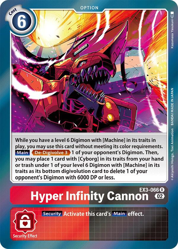 Hyper Infinity Cannon, Draconic Roar EX3-066 R