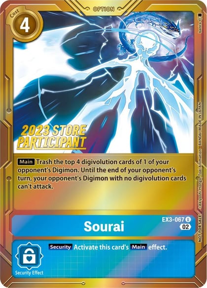 Sourai (2023 Store Participant), Draconic Roar EX3-067 U