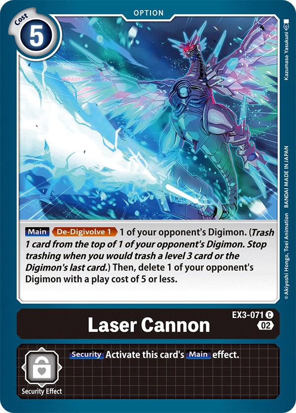 Laser Cannon, Draconic Roar EX3-071 C