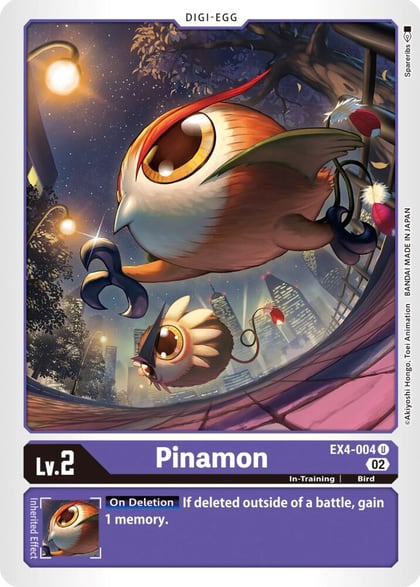 Pinamon, Alternative Being Booster EX4-004 U