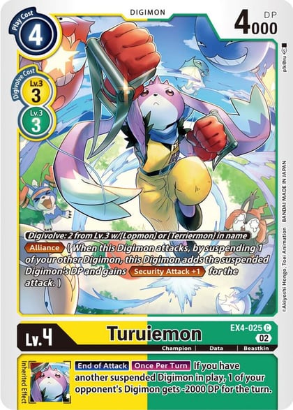 Turuiemon, Alternative Being Booster EX4-025 C