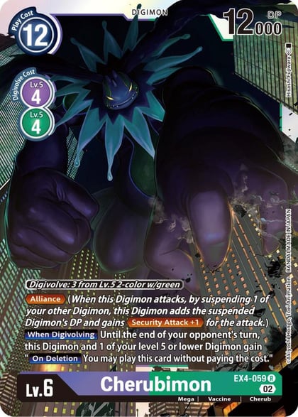 Cherubimon - EX4-059, Alternative Being Booster EX4-059 R