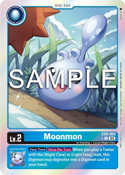 Moonmon (Animal Colosseum Box Promotion Pack), Animal Colosseum EX5-002 U