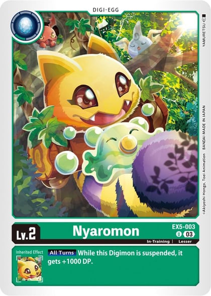 Nyaromon, Animal Colosseum EX5-003 U