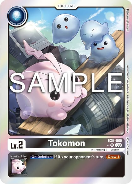 Tokomon (Animal Colosseum Box Promotion Pack), Animal Colosseum EX5-005 U