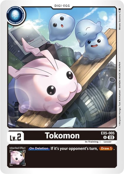 Tokomon, Animal Colosseum EX5-005 U