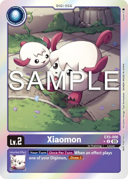 Xiaomon (Animal Colosseum Box Promotion Pack), Animal Colosseum EX5-006 U