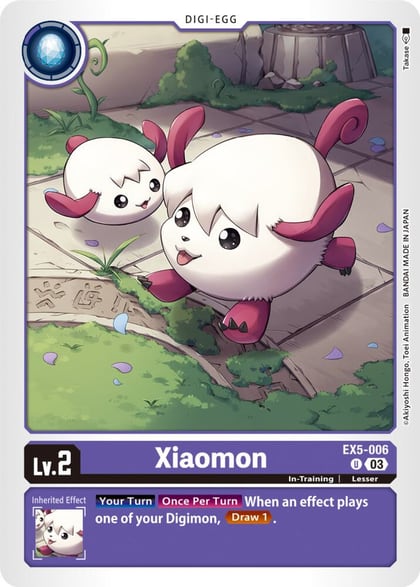 Xiaomon, Animal Colosseum EX5-006 U