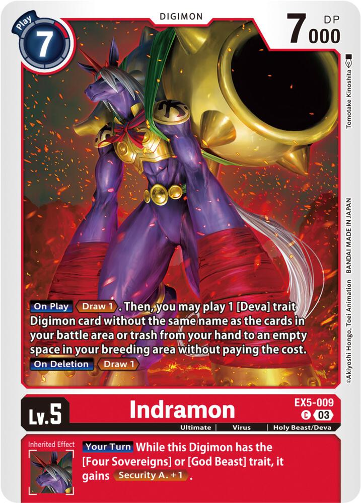 Indramon, Animal Colosseum EX5-009 C