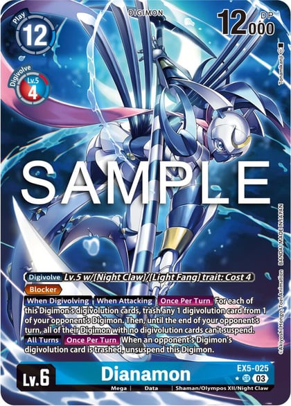 Dianamon (Alternate Art), Animal Colosseum EX5-025 SR