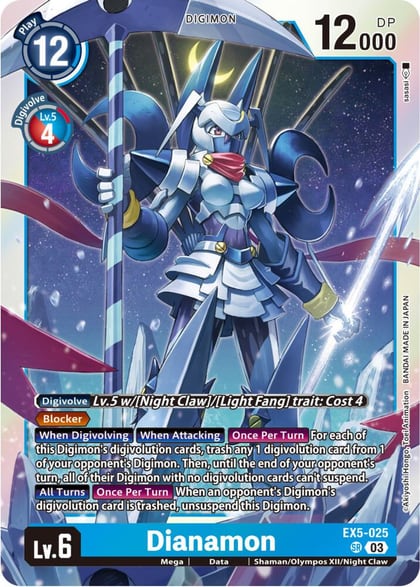 Dianamon, Animal Colosseum EX5-025 SR