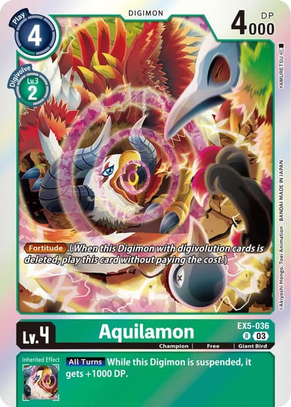 Aquilamon, Animal Colosseum EX5-036 R
