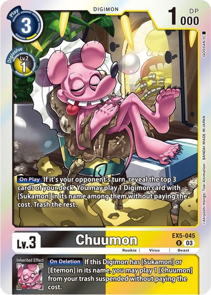 Chuumon, Animal Colosseum EX5-045 R