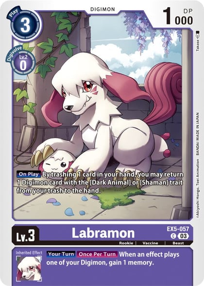 Labramon, Animal Colosseum EX5-057 C