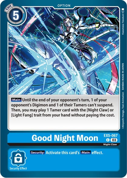 Good Night Moon, Animal Colosseum EX5-067 C