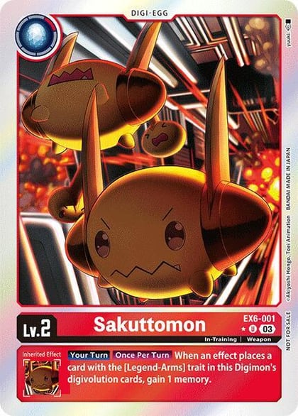 Sakuttomon (Box Promotion Pack: Infernal Ascension), Infernal Ascension EX6-001 U