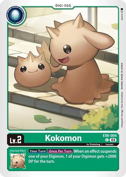 Kokomon, Infernal Ascension EX6-004 C