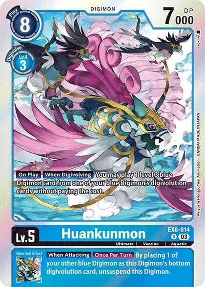 Huankunmon, Infernal Ascension EX6-014 R