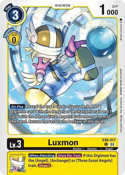 Luxmon, Infernal Ascension EX6-017 U