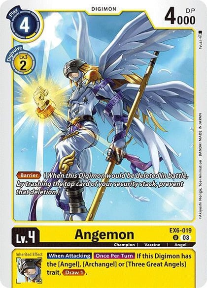 Angemon, Infernal Ascension EX6-019 U