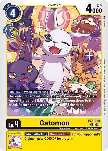 Gatomon, Infernal Ascension EX6-020 C